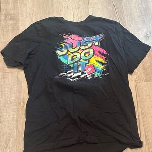 Nike Black Logo Crewneck Tee